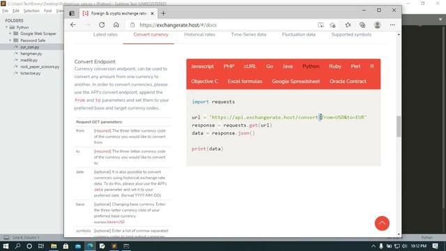 Create a Currency Converter in Python смотреть онлайн