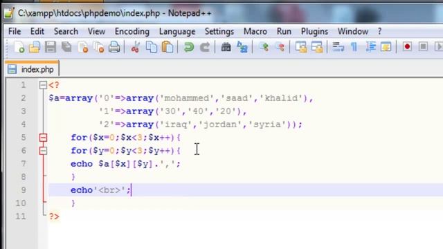 php - print multiple array to table смотреть онлайн