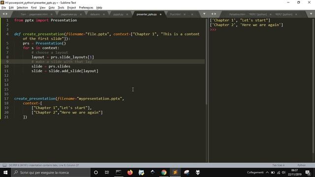Powerpoint slides with Python in minutes смотреть онлайн