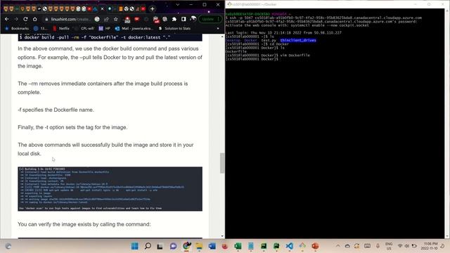 DockerfileTutorial - CPSC 501 F22 смотреть онлайн