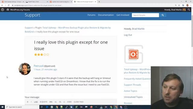 Thank you @petrus4 for rating the Total Upkeep WordPress Backup Plugin! смотреть онлайн