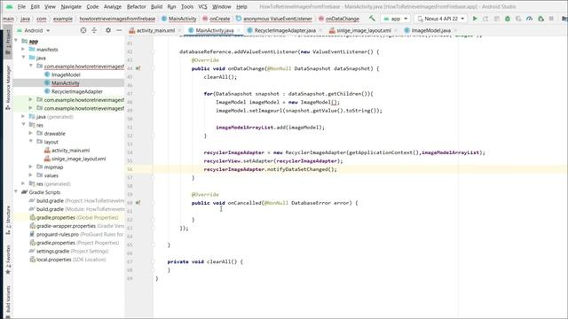 Retrieve Images From Firebase Storage & Realtime Database in Android Studio(updated) | Part 2 смотреть онлайн