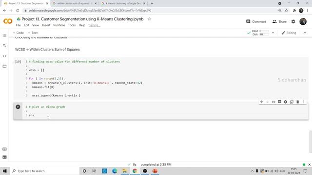 Project 13. Customer Segmentation using K-Means Clustering with Python | Machine Learning Projects смотреть онлайн