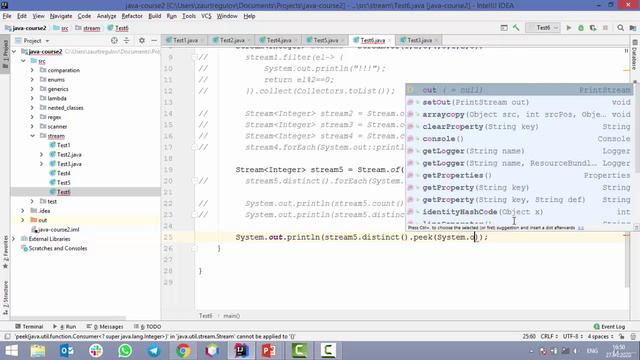 Java - получи чёрный пояс! 10. Метод peak смотреть онлайн