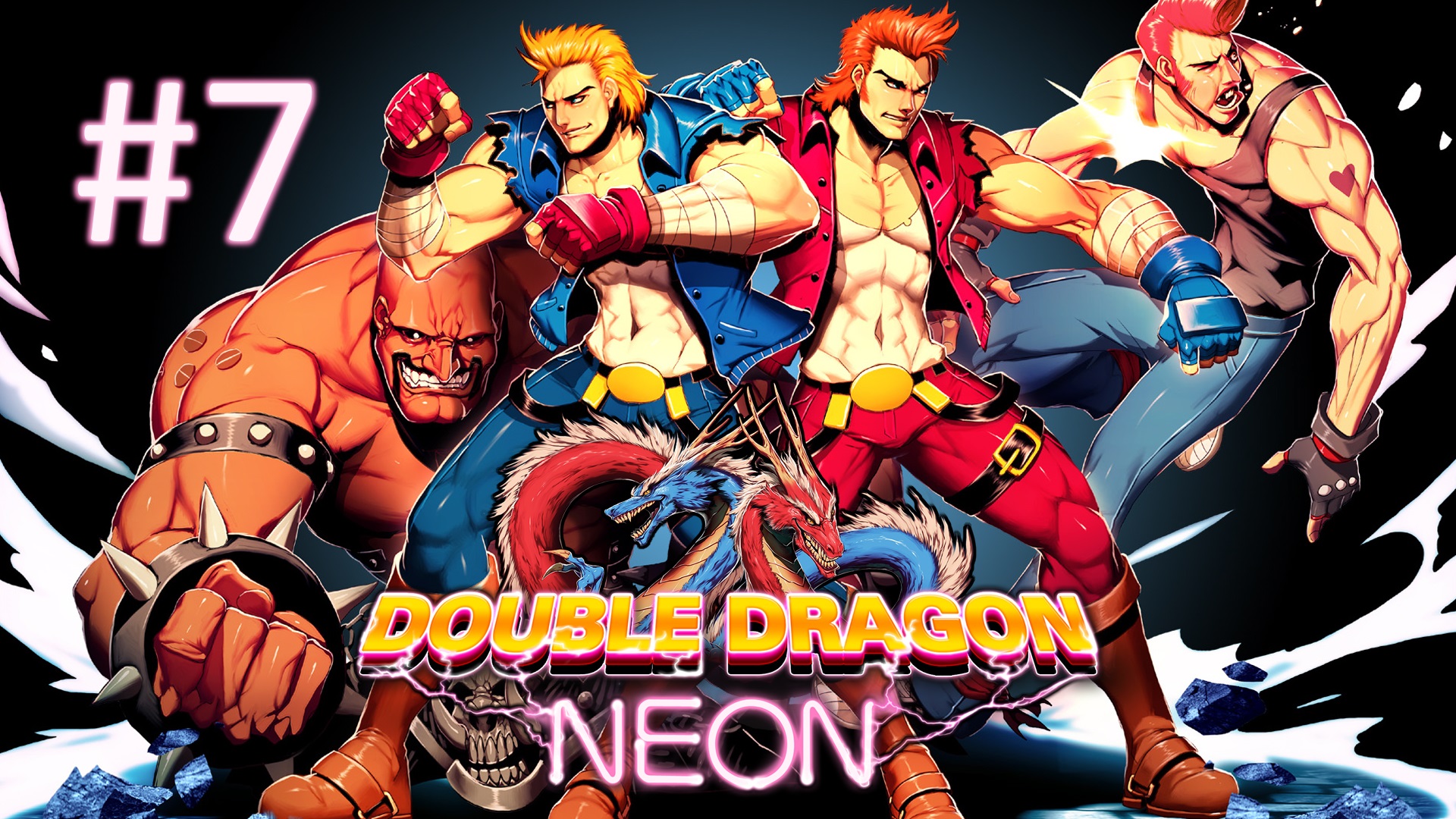 Прохождение Double Dragon: Neon - Mission 7. Some Kind of Lab