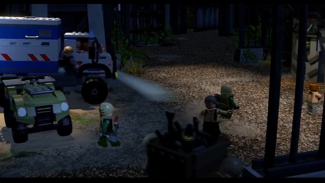 Mosasaur Feeding Time!! Jurassic World LEGO Game - Ep14 смотреть онлайн