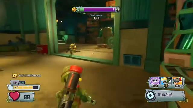 296 damage to a cactus in Plants vs Zombies Garden Warfare 2 смотреть онлайн