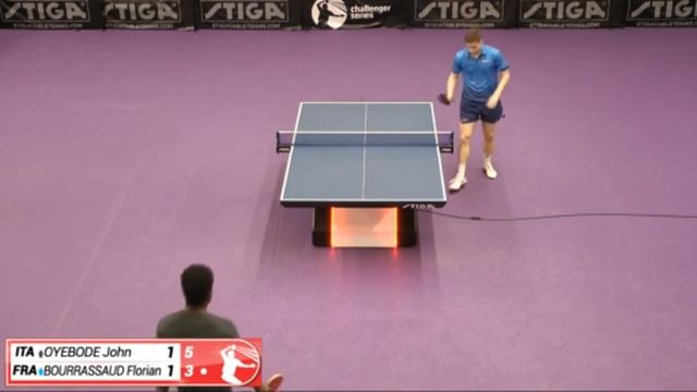John Oyebode vs Florian Bourrassaud (Challenger series November 12th 2021, group match) смотреть онлайн