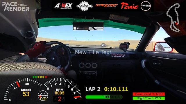 JMR: Thunderhill West Double Feature // Toyota MR-S 2ZZ смотреть онлайн