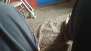 Komputersem психует и плачет из-за того, что папа забрал компьютерную мышку