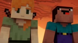 Клип Бада бум (animation minecraft)