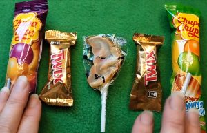 АСРМ распаковка сладостей.❤️😁