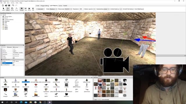 CopperCube Game Engine - Create a basic story game tutorial смотреть онлайн