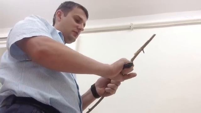 Определение характеристик материалов Kershaw Thermite (хим состав и твердость)