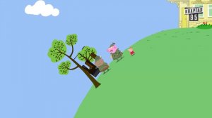 Папа Свин едет на охоту - Шмепа дочь нардепа, политический мультсериал