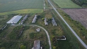 Село Первомайское Липецкой области с высоты птичьего полета.