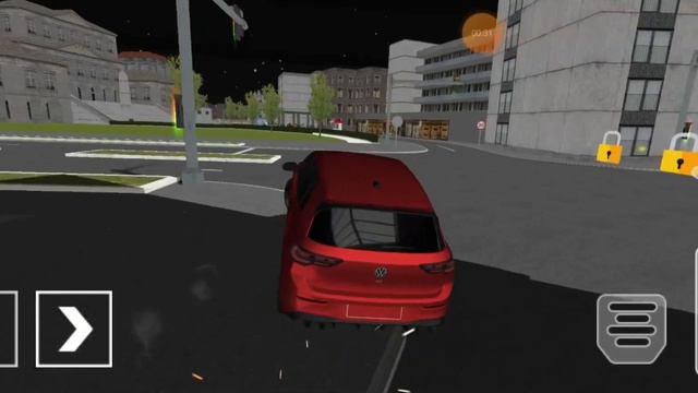 VW Golf GTI VR6 driving simulator Android games смотреть онлайн