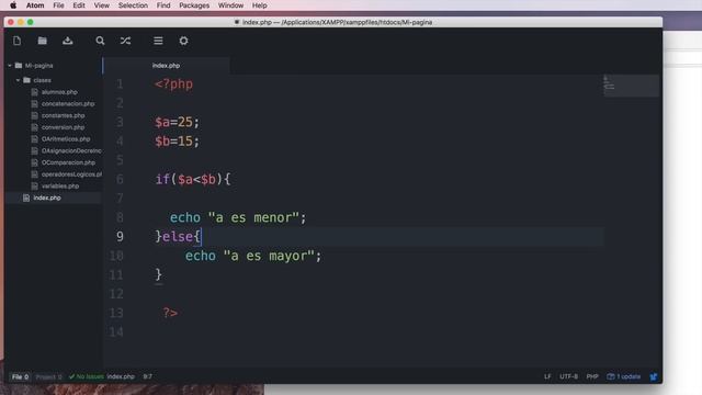 12.- Curso PHP 7 - If, Else, Else If смотреть онлайн