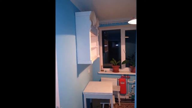 Открытая полка на кухню,в стиле прованс .