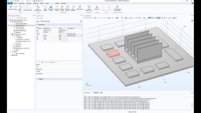 Введение в моделирование теплопередачи в COMSOL Multiphysics смотреть онлайн