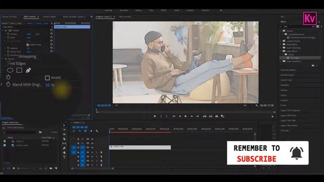 Easily SKETCH YOUR VIDEO In Premiere Pro - Basic Premiere Pro Tutorial смотреть онлайн