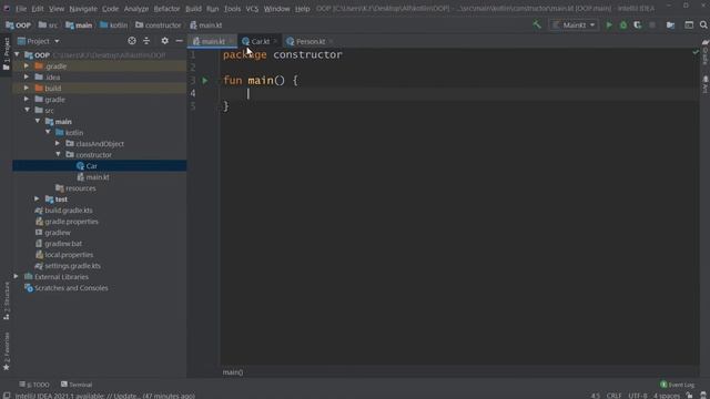 إنشاء constructor في لغة كوتلن смотреть онлайн