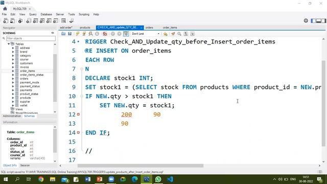 MySQL (16/30) Triggers Part2 смотреть онлайн