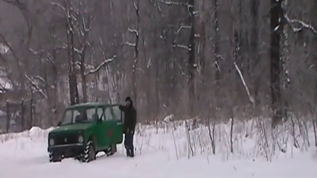 НИВА чистит улицу от снега часть вторая смотреть онлайн