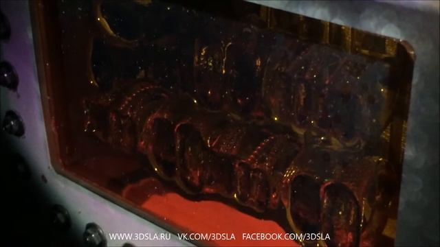 3D печать быстрым полимером ювелирных изделий на StarLight 3D