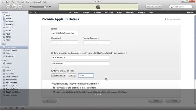 Create A Free Apple ID In iTunes Without A Credit Card смотреть онлайн