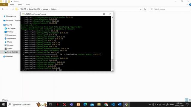 How to Install Laravel 9 on Windows 10 64 Bit (2023) смотреть онлайн