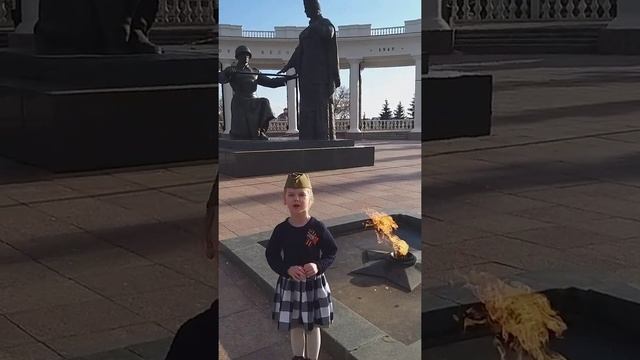 Киселева Дарья, 5 лет, г. Саранск, читает стихотворение Александра Тереньева "Блокадный хлеб " смотреть онлайн