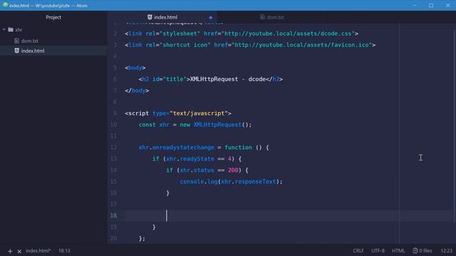 Learn XML HTTP Requests in JavaScript | AJAX Tutorial смотреть онлайн