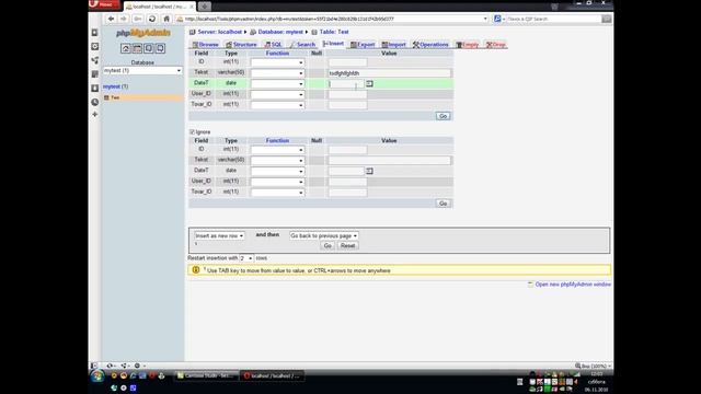 Denwer PhpMyAdmin MySQL смотреть онлайн