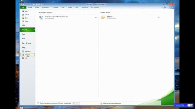 The Excel 2010 Developer Tab смотреть онлайн