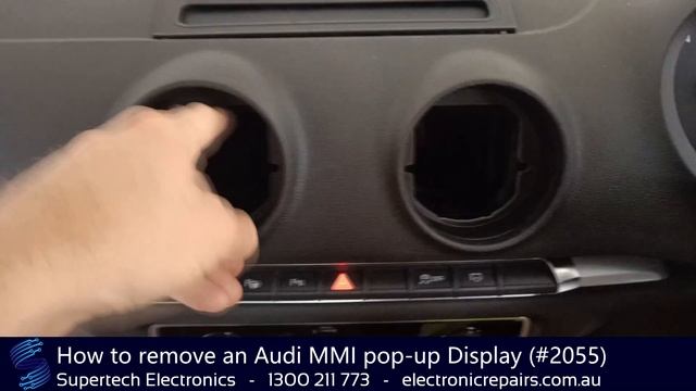 How to remove an Audi A3 MMI pop-up Display (#2055) смотреть онлайн