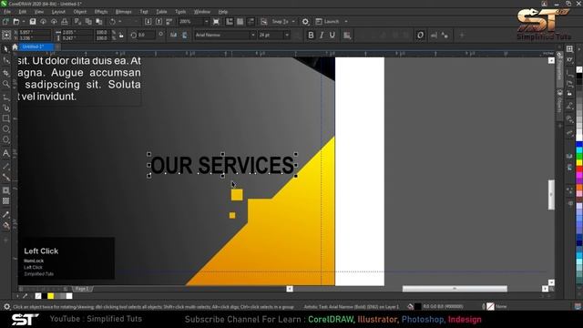 Gym/Fitness Flyer Design Tutorial | CorelDRAW 2021 | Simplified Tuts смотреть онлайн