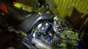 Тайга Атака с двигателем Suzuki k6a