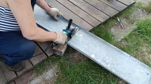 Чем резать профлист и оцинковку?