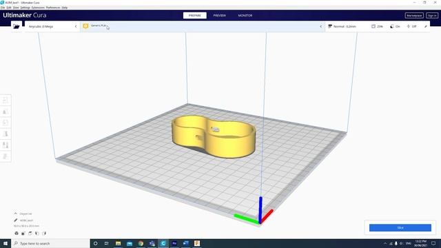 Exporting an stl file from Fusion 360 and basic Ultimaker Cura slicing смотреть онлайн