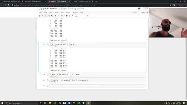 Python for Engineers w/ Jupyter Notebook - Calculating the Perimeters of 1000+ Rectangles at Once смотреть онлайн