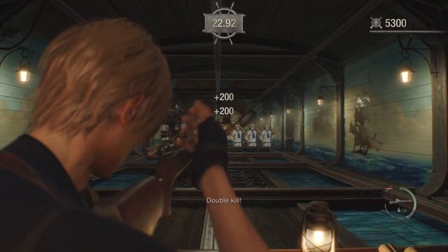 Resident Evil 4 Remake - Shooting Range 1-C ALL SKULL MEDALS смотреть онлайн