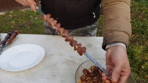 ШАШЛЫК ИЗ КУРИНЫХ СЕРДЕЧЕК / РЕЦЕПТ В ОРИГИНАЛЬНОМ МАРИНАДЕ!!!!!!