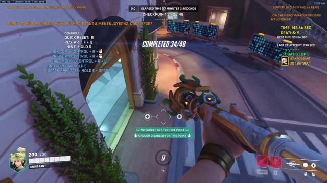 circuit royal mercy parkour 286s by menenjoyer42 & kroissant [2F3E7] смотреть онлайн