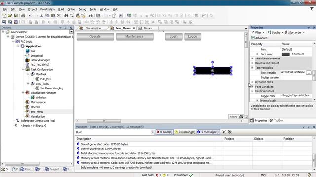 Codesys 3.5 WebVisu & User Access Tutorial смотреть онлайн