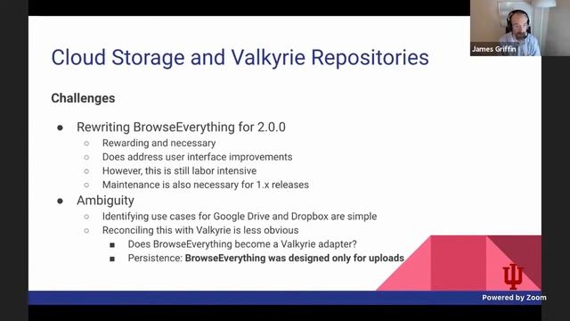 Cloud Storage Service Uploads for a Valkyrie Repository - James Griffin смотреть онлайн