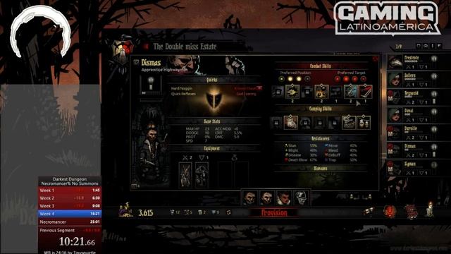 3rd place Speedrun - Darkest Dungeon Necromancer% No Summons смотреть онлайн