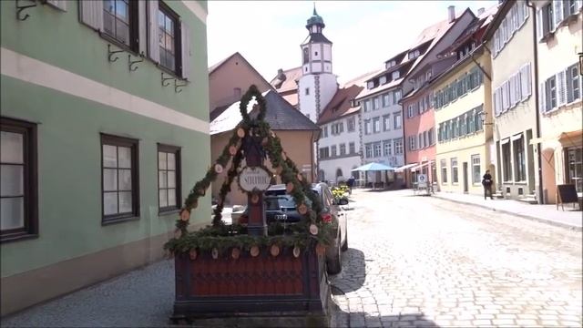 ГЕРМАНИЯ WANGEN/ Пасхальные фонтаны смотреть онлайн