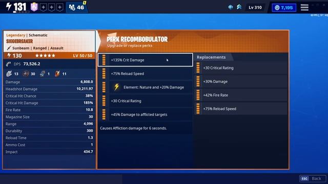 The BEST PERKS for the Siegebreaker in Fortnite Save the World! смотреть онлайн