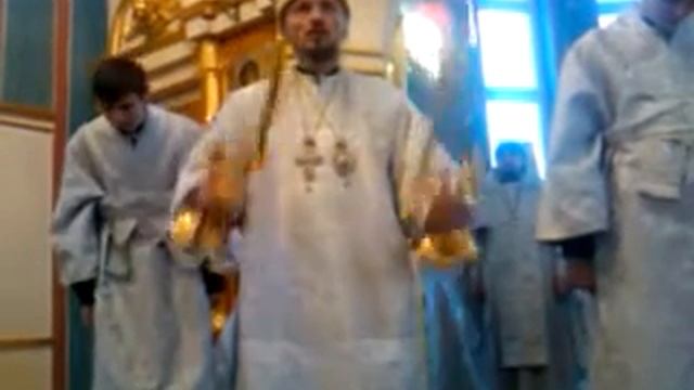 10.01.2016 - Благословение епископа Борисовского и Марьиногорского Вениамина 2 смотреть онлайн